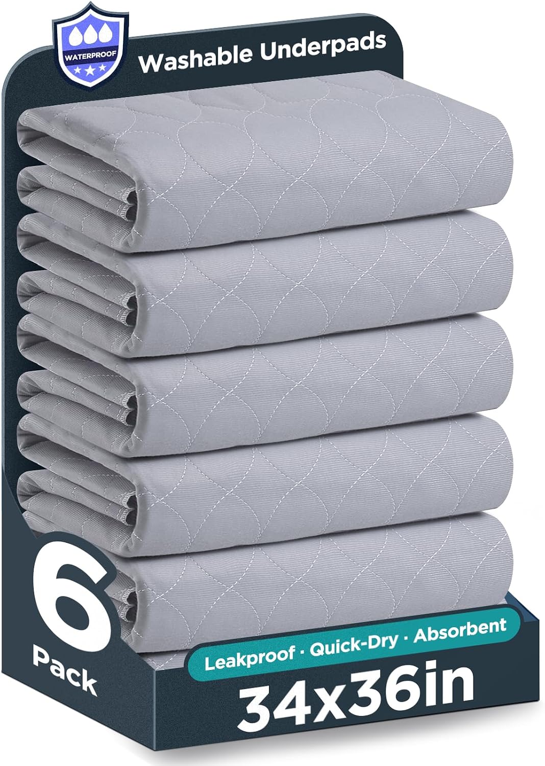 Thumbnail 6 de Reusable Bed Pads 34" x 36