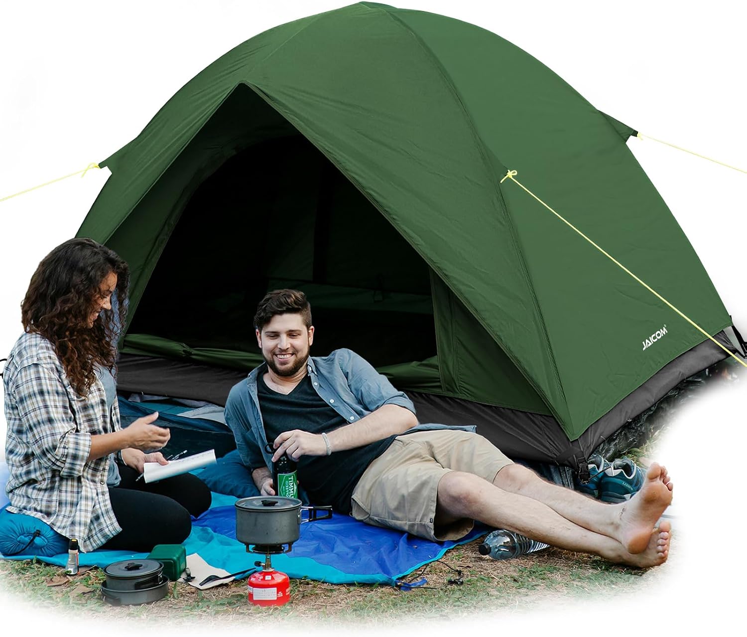 JAICOM Tenda Campeggio Ultraleggera 2 persone: leggera, resistente e pronta all’uso