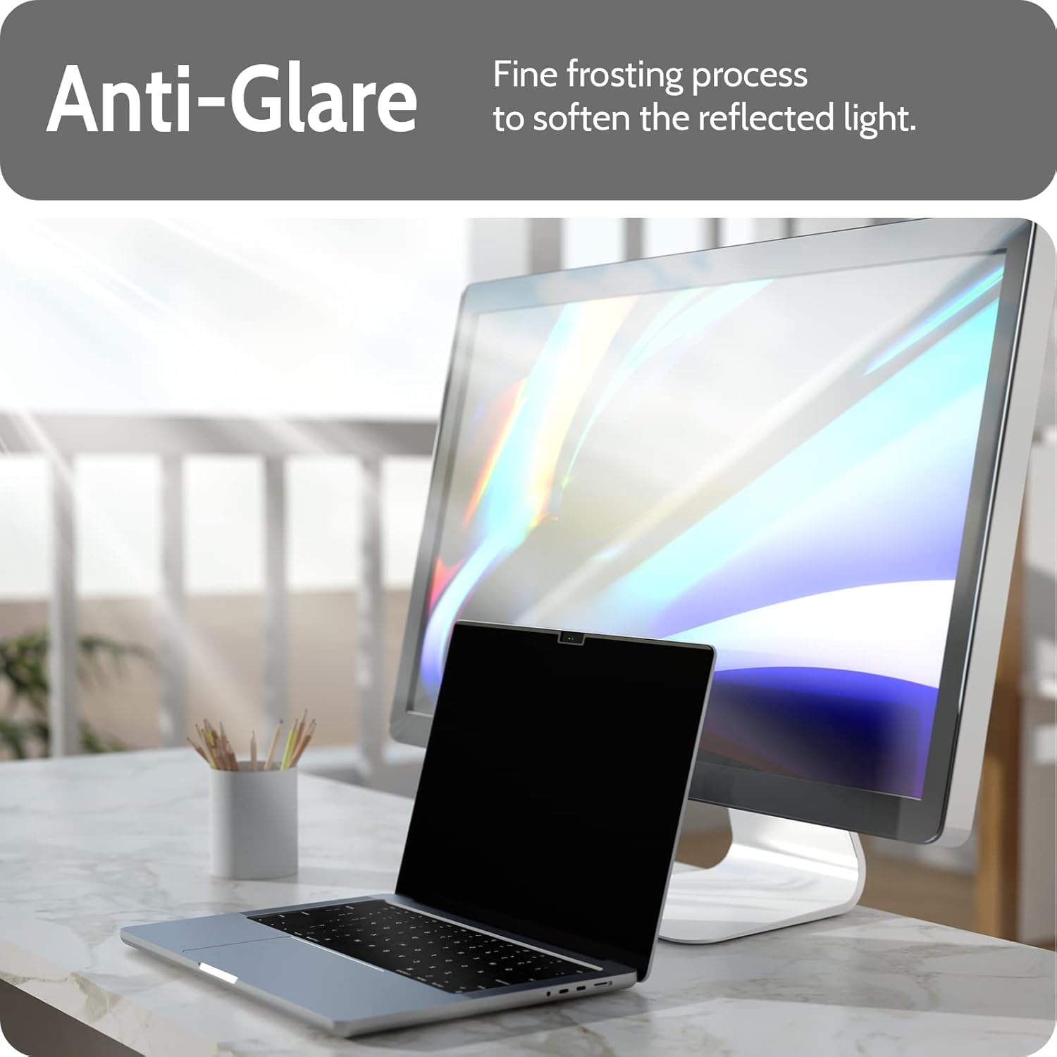 Thumbnail 3 de Peslv Magnetic Privacy Screen for MacBook Pro 14