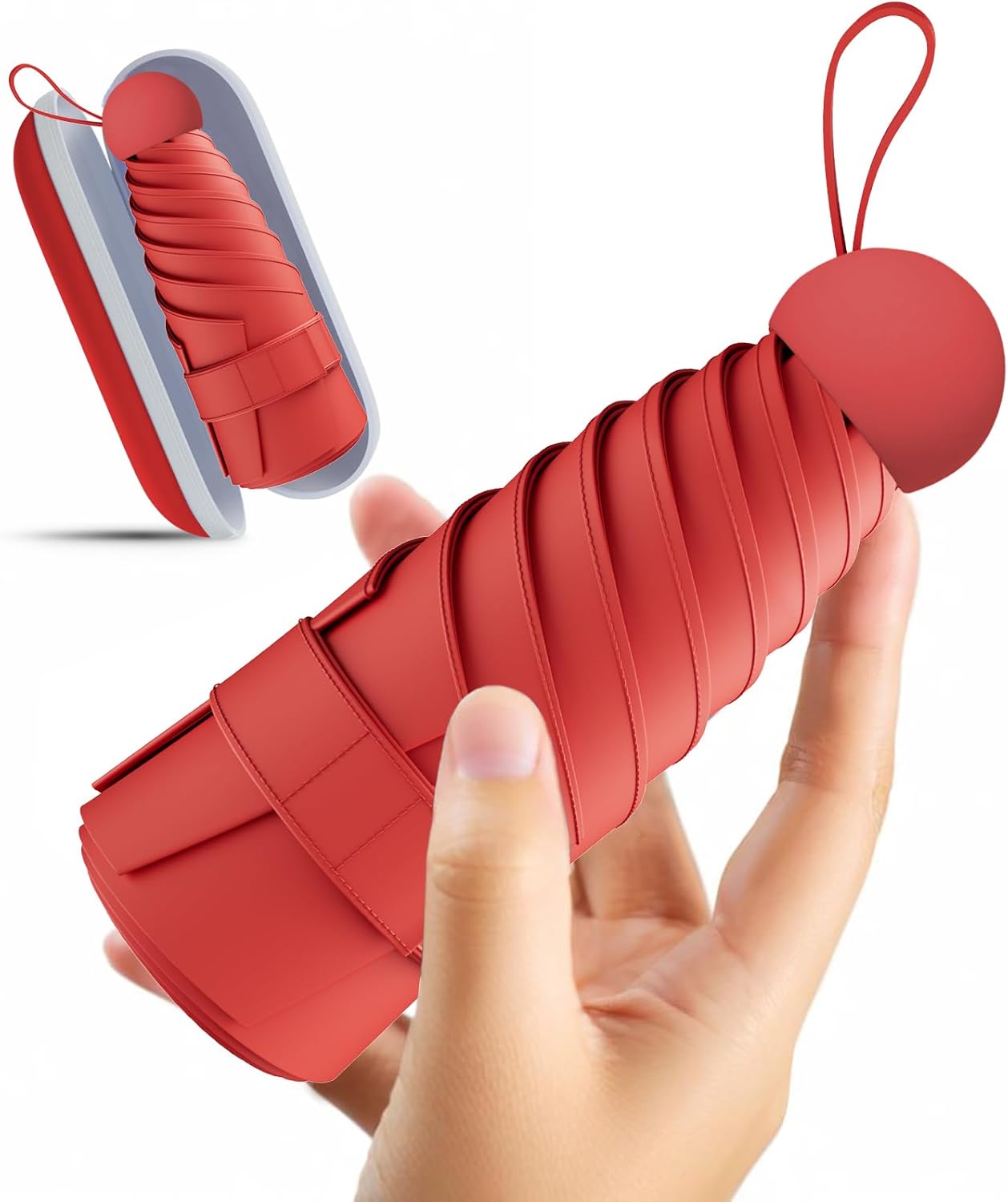Thumbnail 5 de Windproof Mini Travel Folding Umbrella – UPF 50+ Sun & Rain Protection