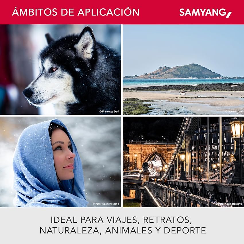 Thumbnail 4 de Samyang SA7073: objetivo AF 85 mm F1.4 para Nikon F