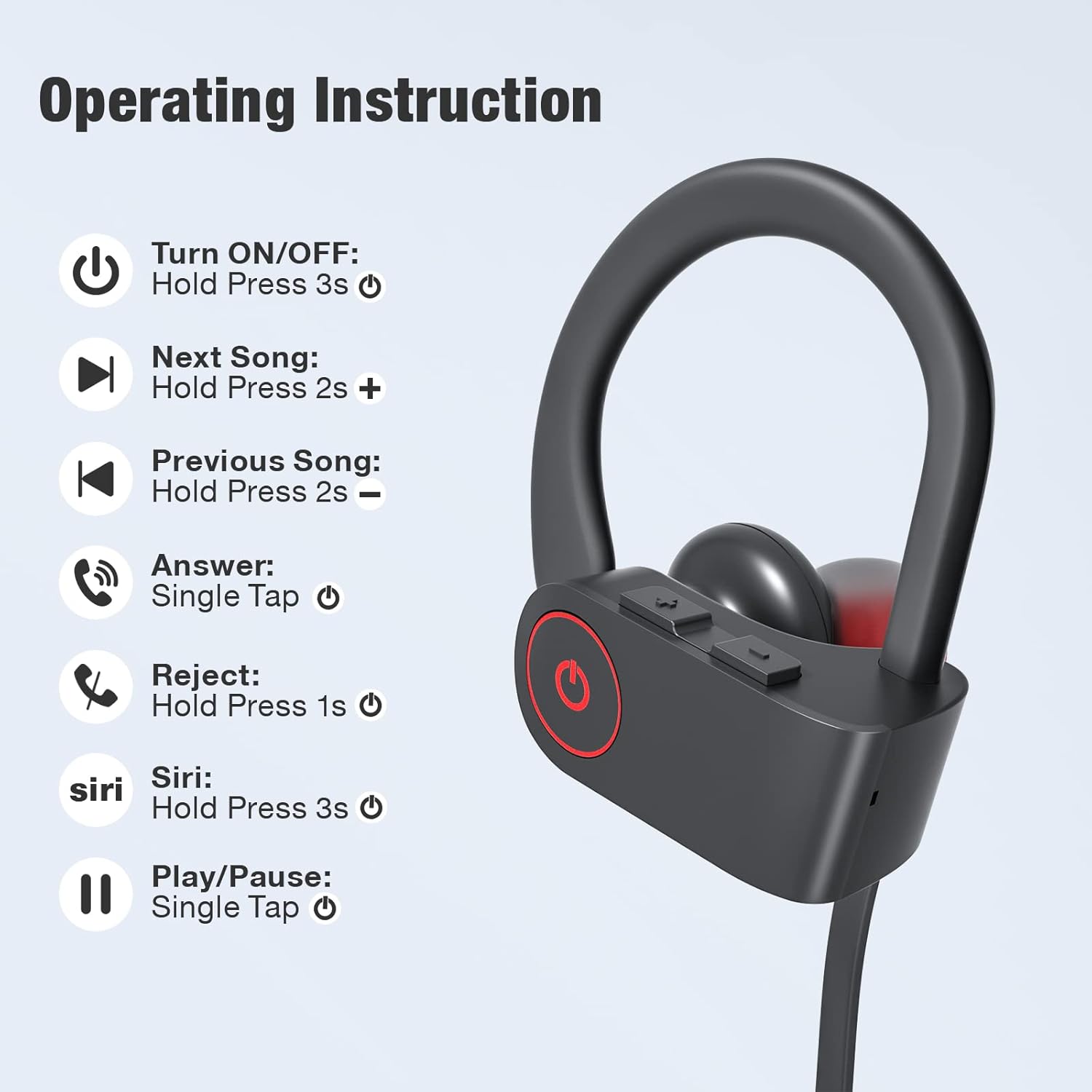 Detalle de JOYWISE 16H Wireless Headphones