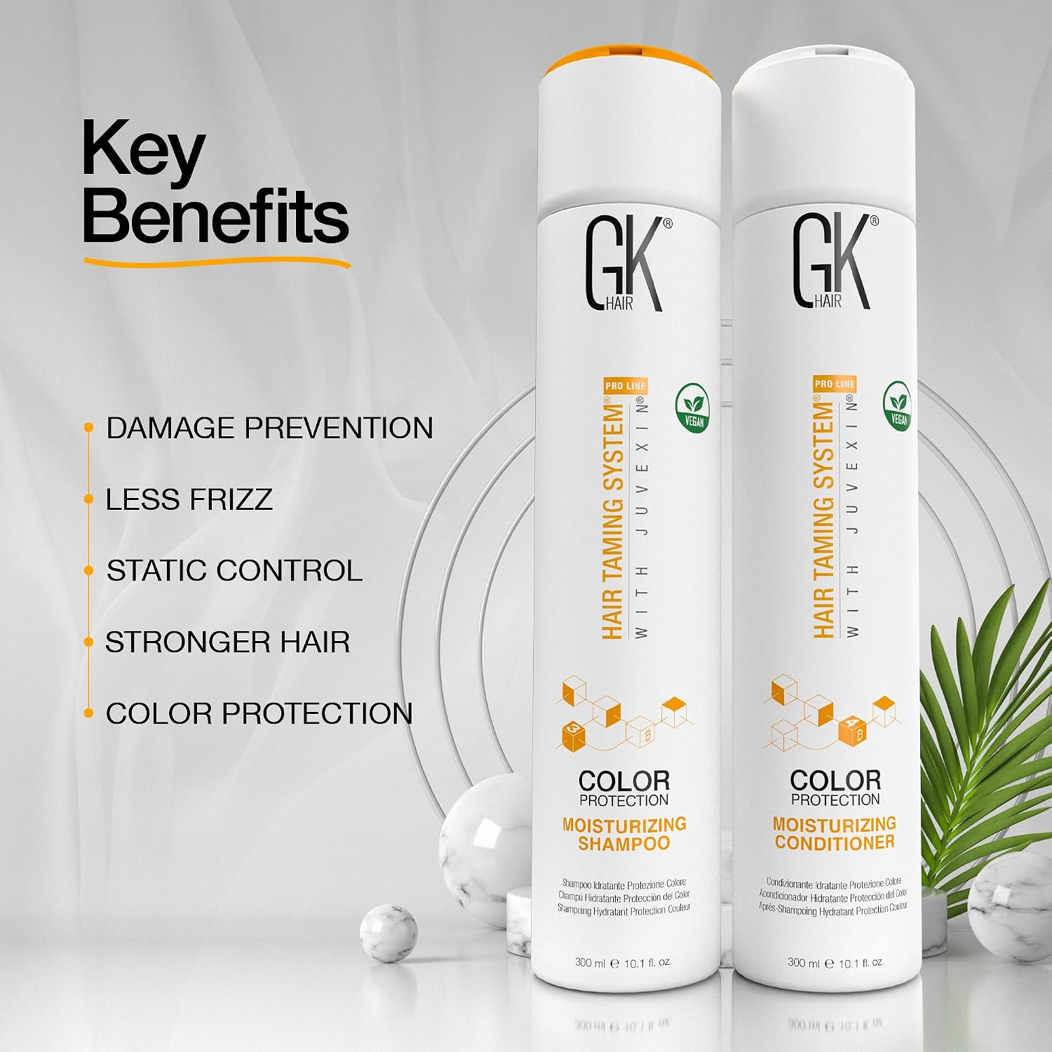 Detalle 2 de GK Hair cheratina shampoo 300 ml