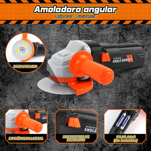 Detalle 2 de Charmofun Motosierra Juguete 50pcs 🛠
