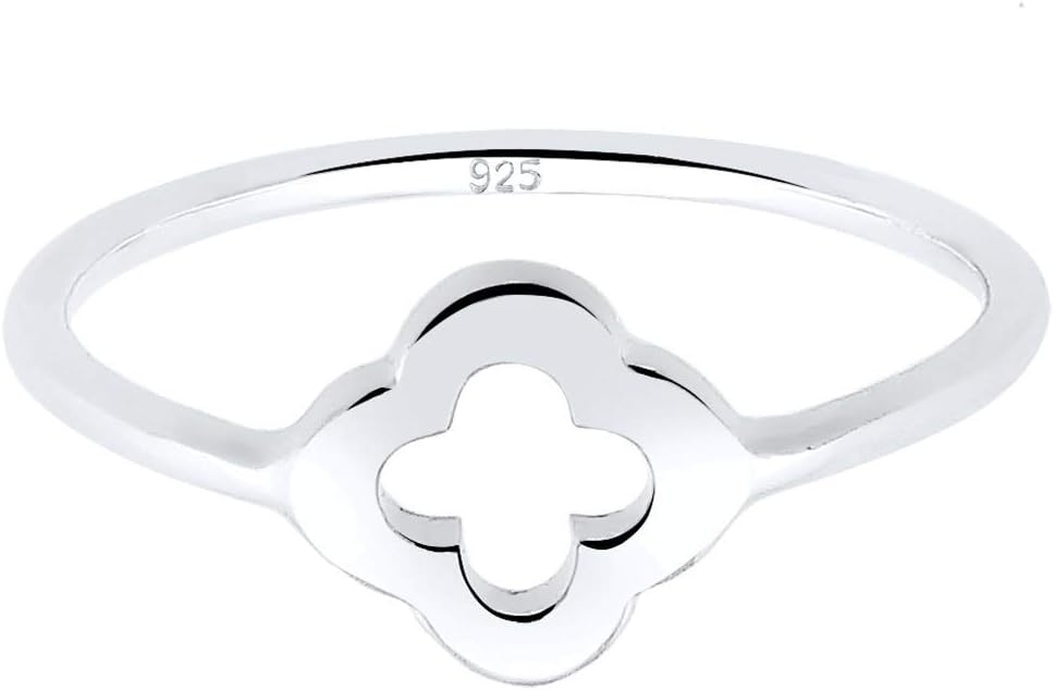 Detalle de Elli Ring Kleeblatt 925 Sterling Silber 💍