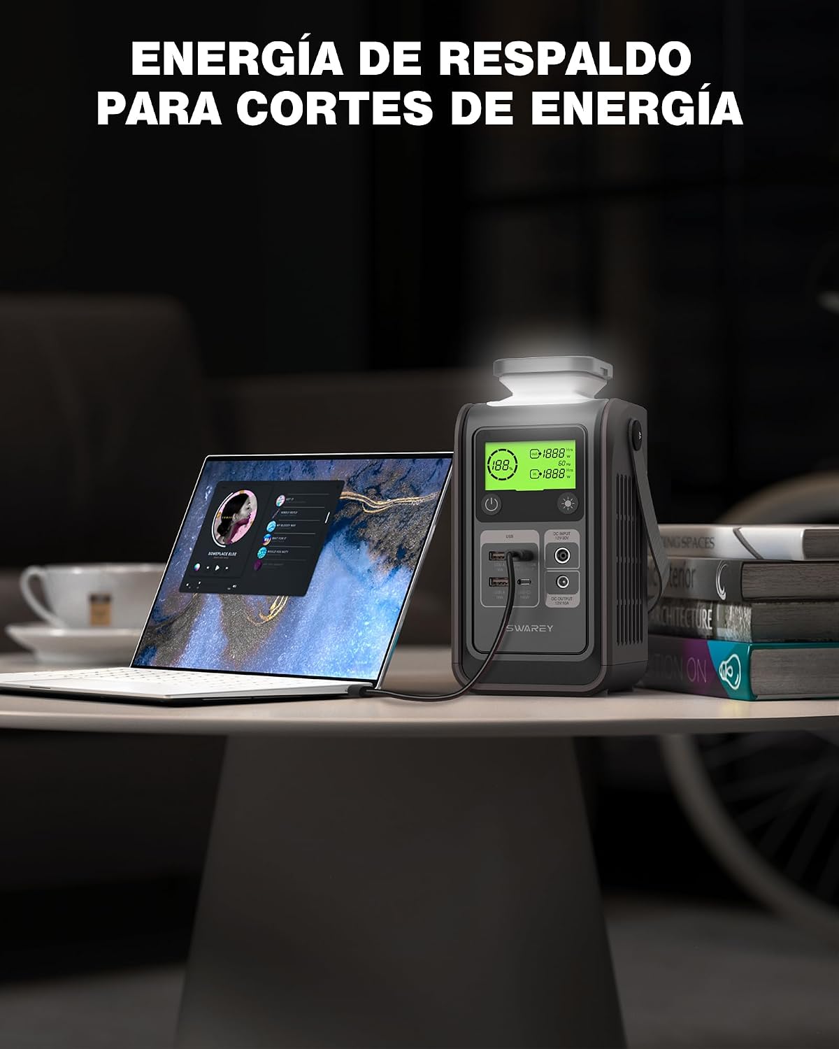 Thumbnail 6 de SWAREY Estación de Energía Portátil 192Wh