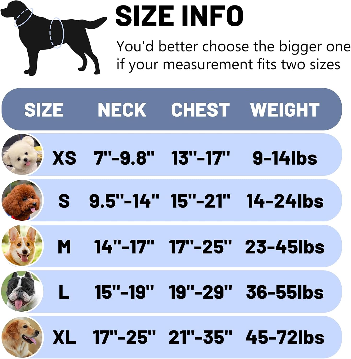 Thumbnail 1 de Belababy Service Dog Harness XS Denim Blue