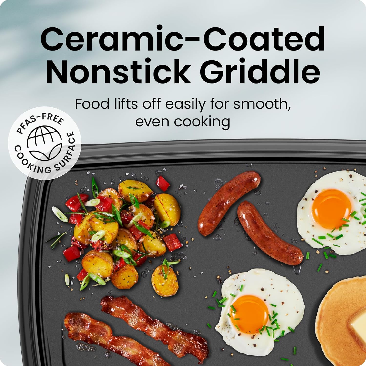Thumbnail 3 de Chefman XL Electric Griddle 10 x 20 Inch