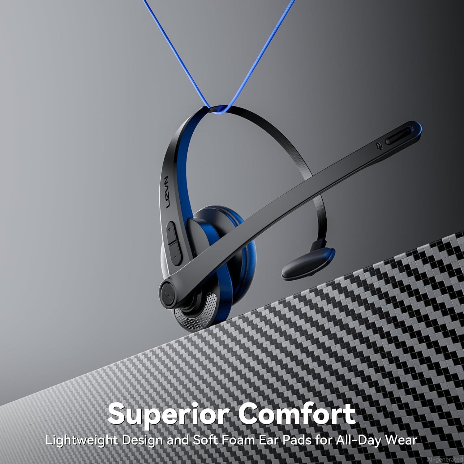 Thumbnail 5 de LEVN Wireless Headset with Mic for Work