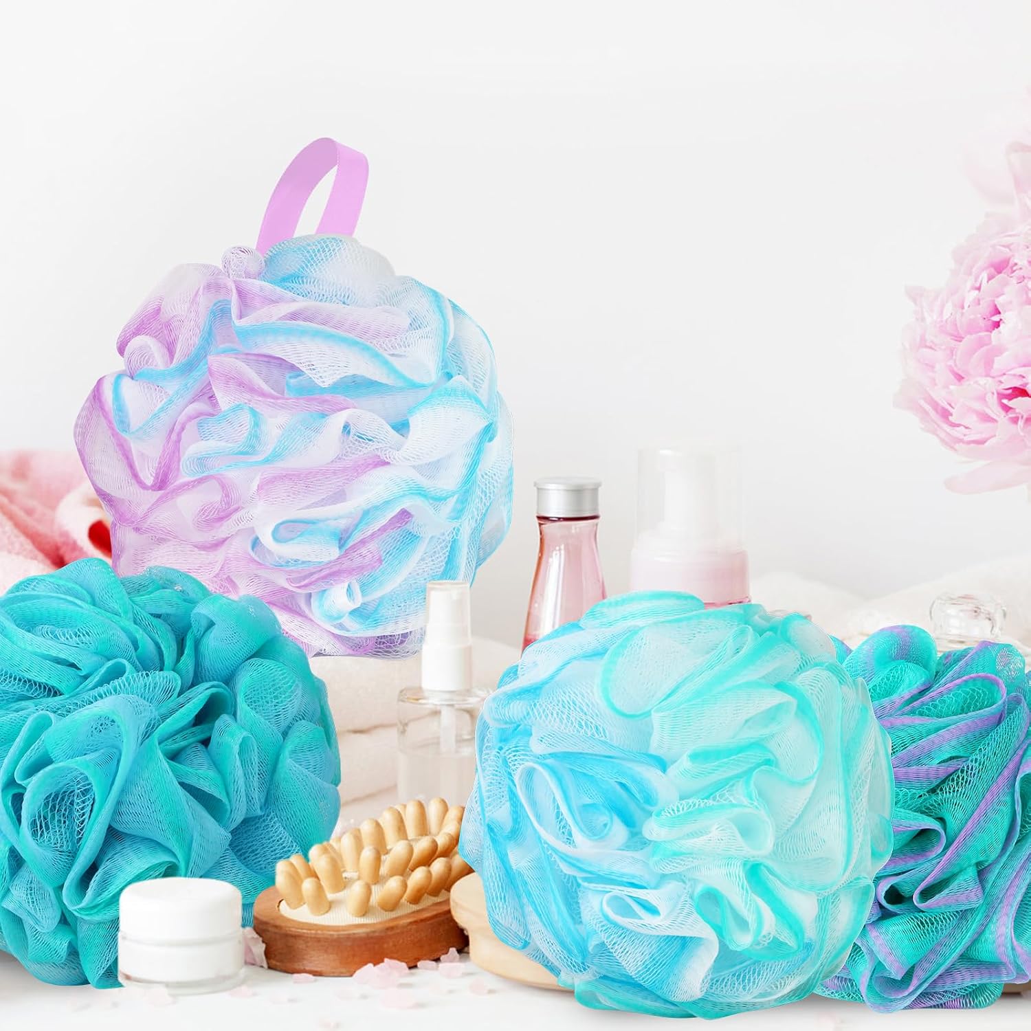 Thumbnail 6 de Extra Large Shower Puff Loofah Sponge