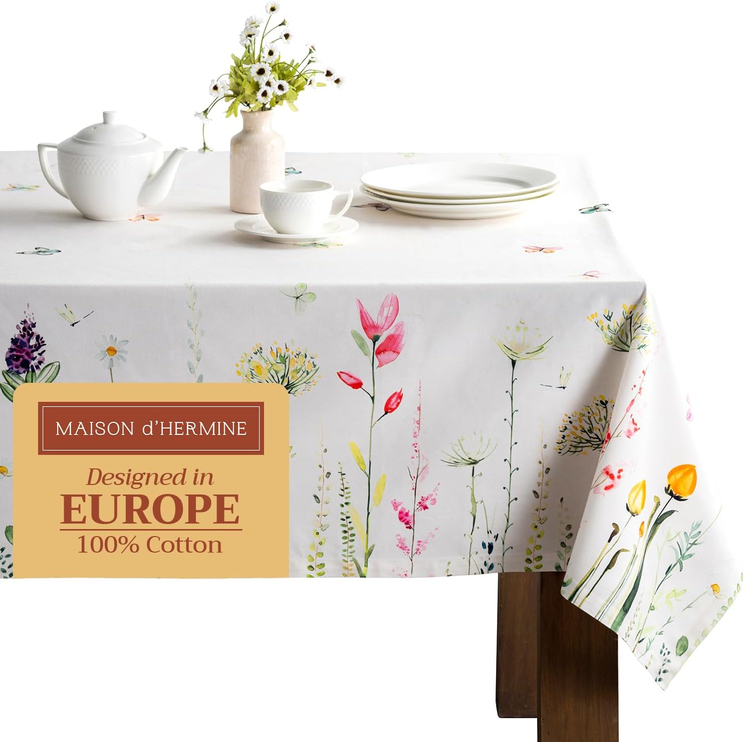 Detalle de Maison d'Hermine 70x108 Cotton Table Cloth