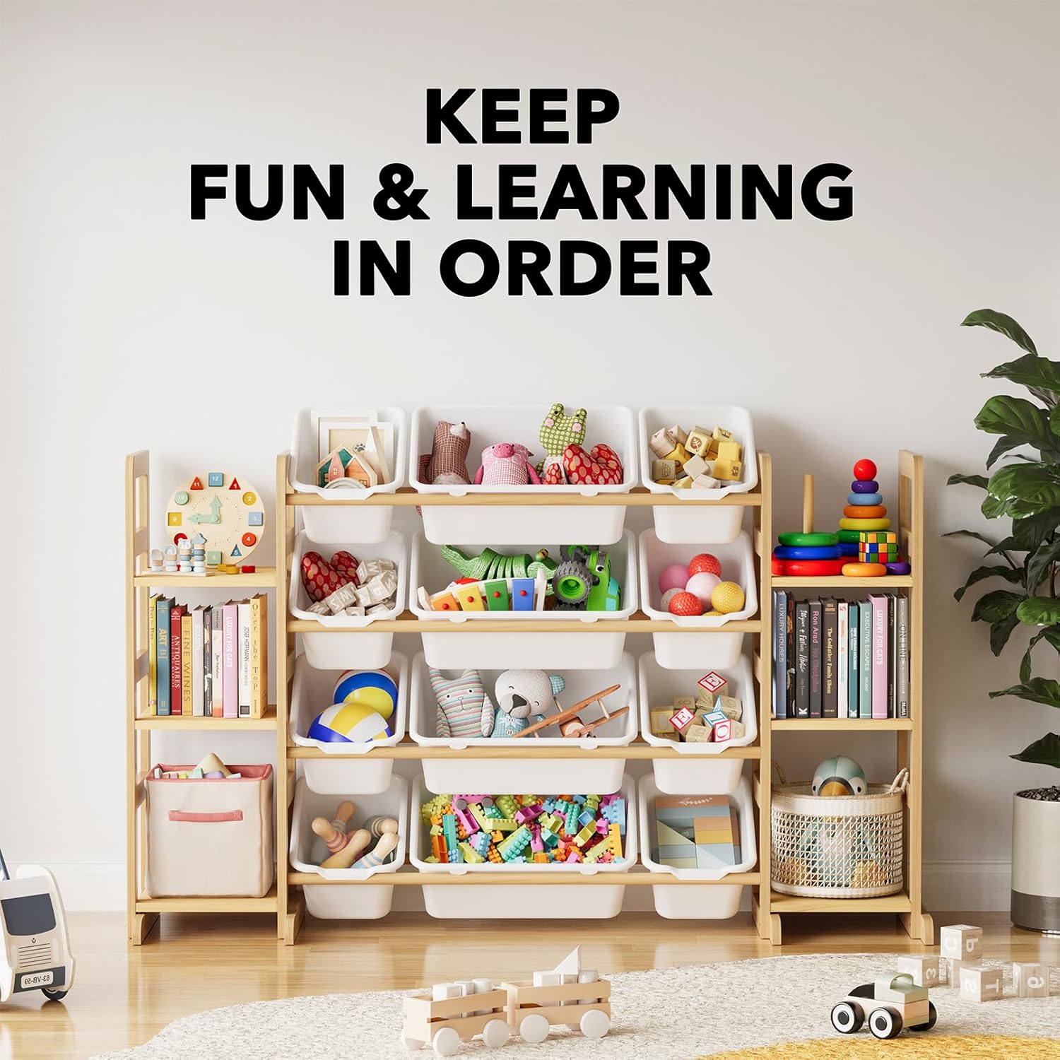 Thumbnail 5 de SpaceAid Toy Storage Organizer 52.3" W