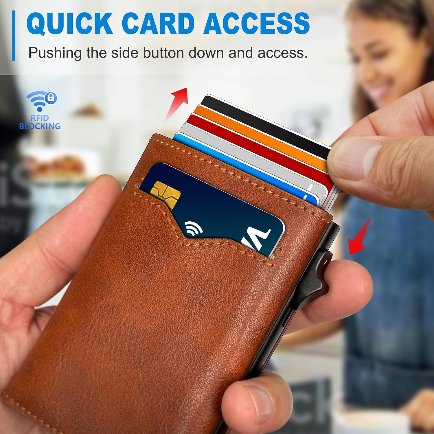 Thumbnail 4 de MIYOZI Trifold Wallet, 9–13-card capacity