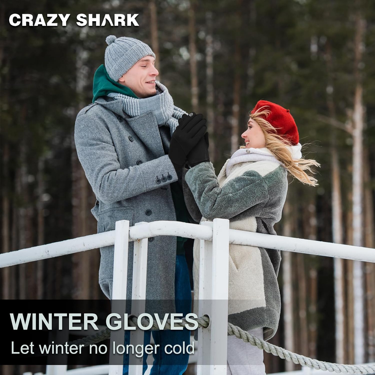 Thumbnail 5 de CRAZY SHARK Winter Warm Gloves windproof thermal gloves