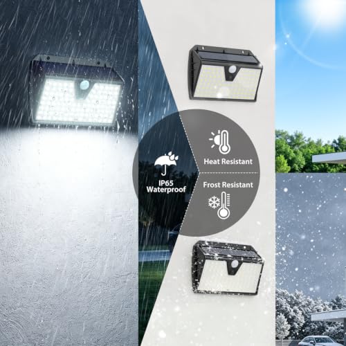 Thumbnail 4 de Giliwosy Luz Solar Exterior 3 Modos Focos LED (4-Pack) con Sensor de Movimiento, IP65, 1200mAh