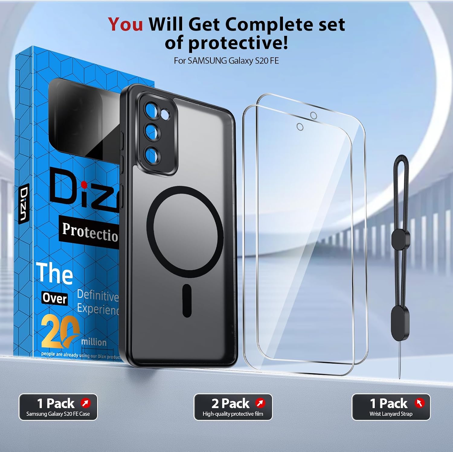 Thumbnail 6 de Dizn S20 FE Mag-Safe case with 2 film