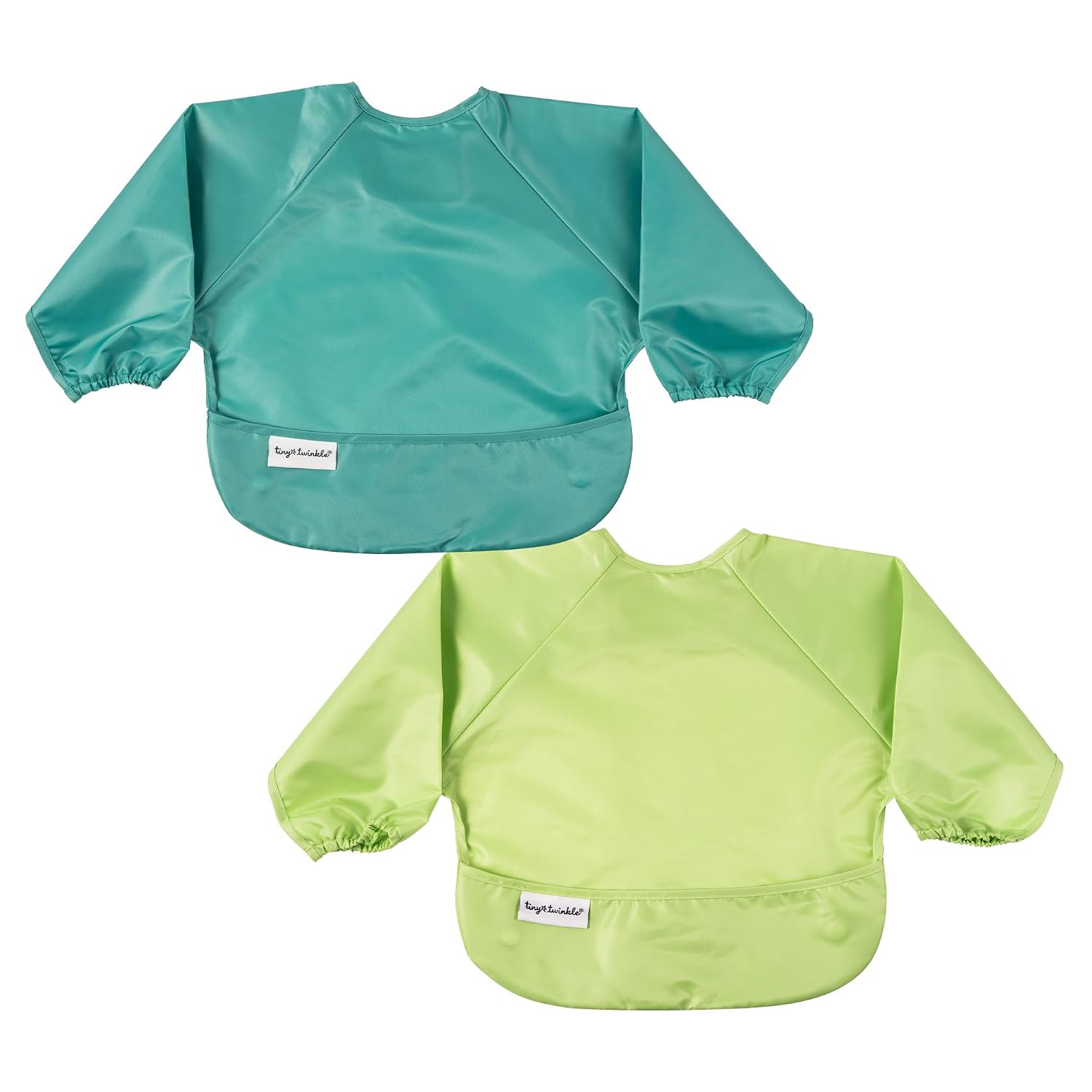 Detalle 2 de Tiny Twinkle Long-Sleeve Bib, 2-Pack