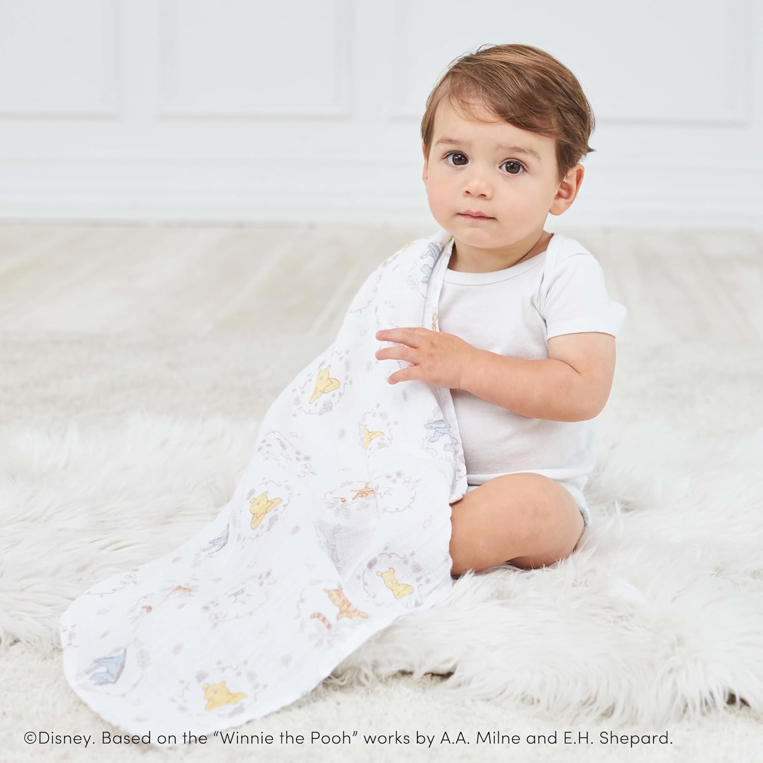 Detalle 2 de aden + anais essentials SWADAEDESWC40008DIJB モスリンコットンおくるみ 4枚セット