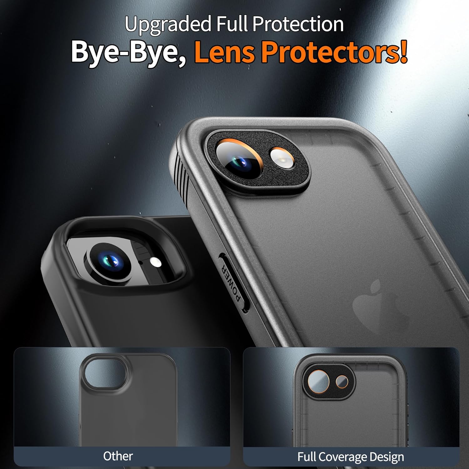 Detalle de Cozycase TOP Military Protective IP68 Case for iPhone 16e — Full Body Shockproof & Waterproof
