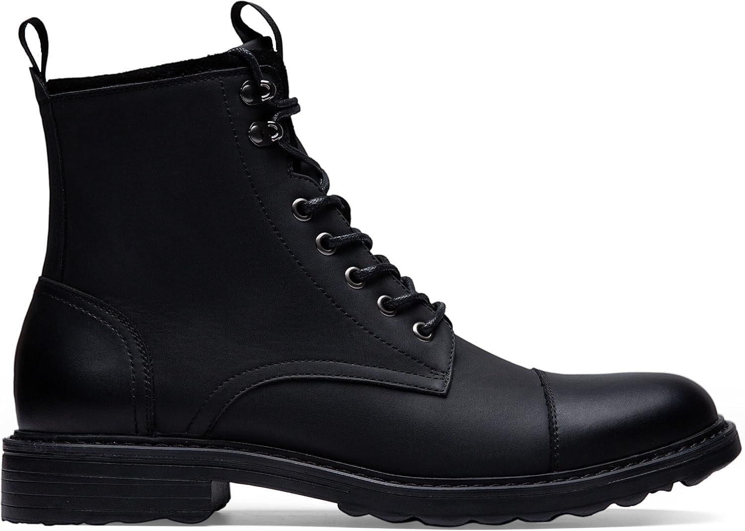 Detalle 1 de Vostey Men's Motorcycle Boots, Synthetic Leather