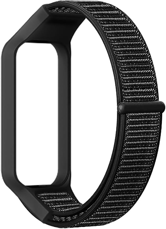 Detalle de FYISWHO Breathable Nylon Watch Strap Sport for Xiaomi Smart Band 8 Active / Redmi Smart Band 2 – Replacement Band