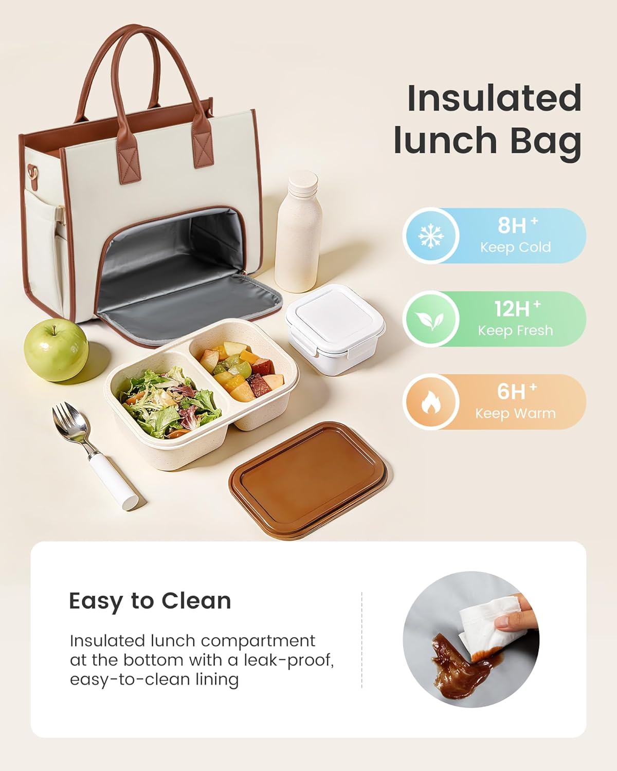 Thumbnail 3 de LOVEVOOK Work Tote Bag 17 Inch