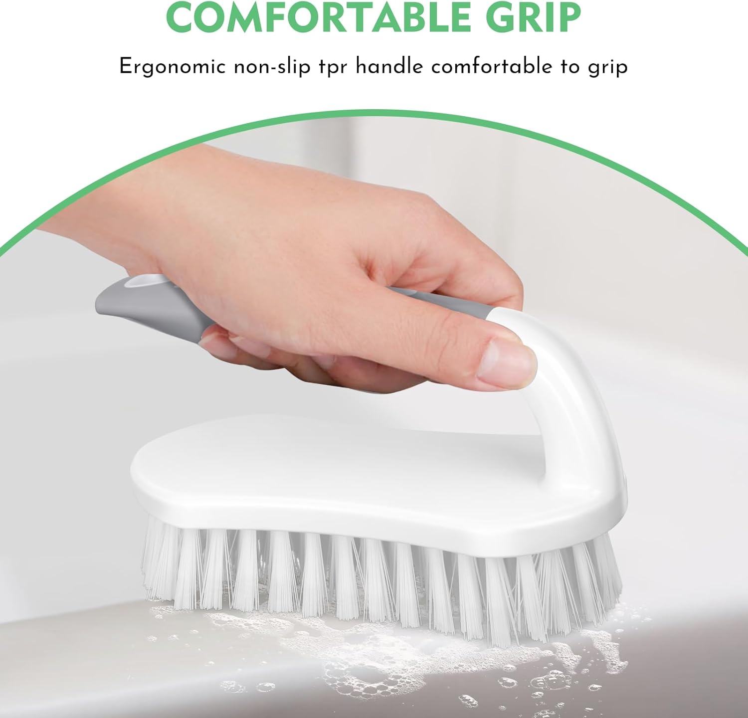 Thumbnail 2 de SetSail Scrub Brush: Heavy-Duty 2-Pack with Stiff Bristles