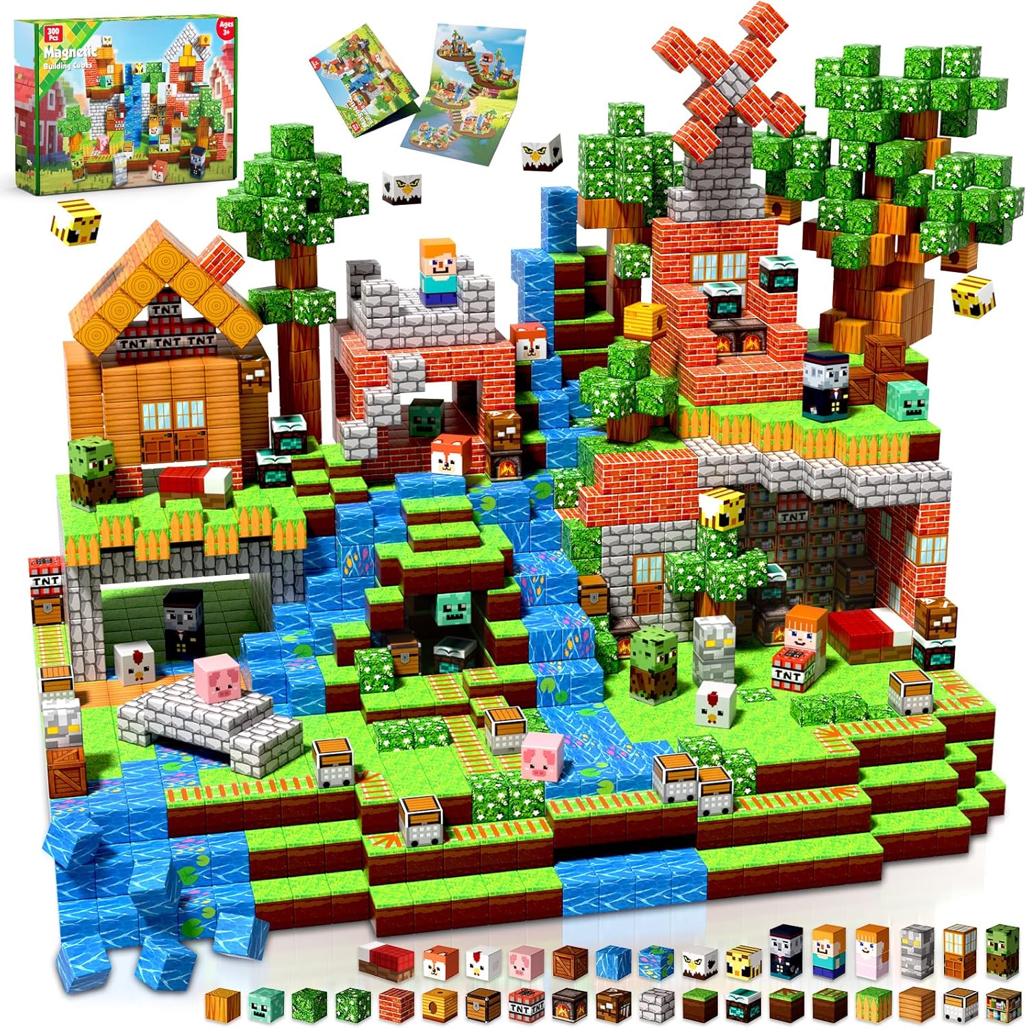 Thumbnail 6 de Goody King 100PCS magnetic building blocks set 🧩
