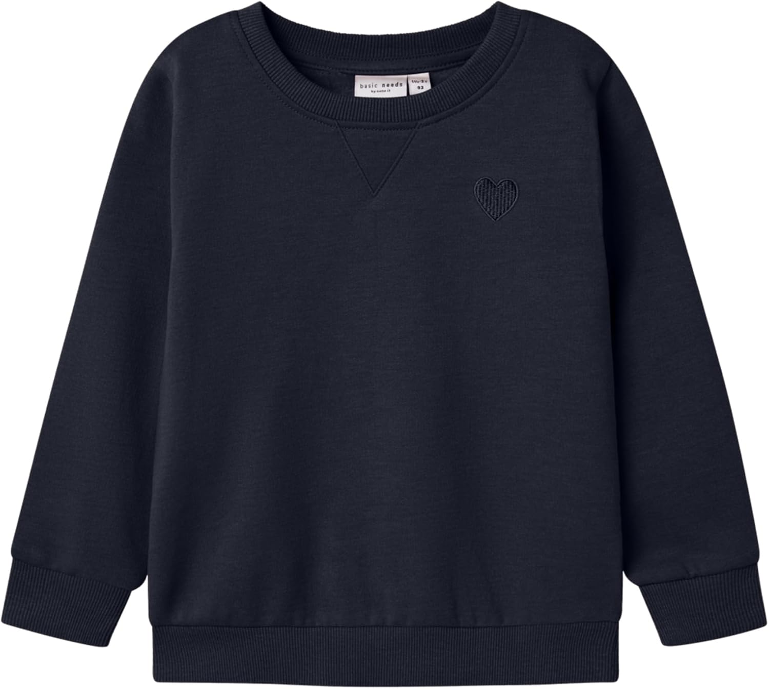 Detalle 2 de Name IT Mädchen Nmfvima Ls Sweat Bru Noos (1er Pack) – Rundhals-Sweatshirt mit weicher Innenseite