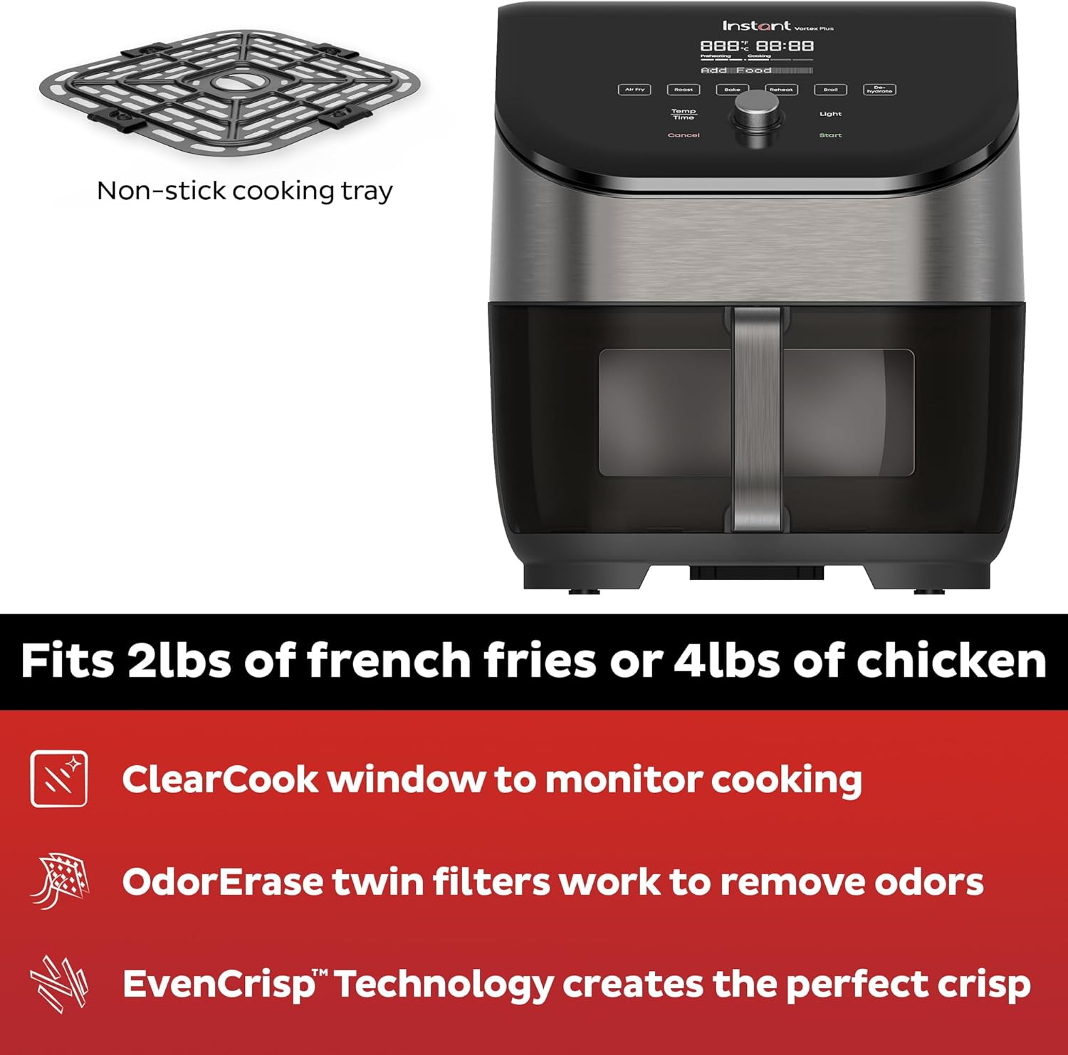 Thumbnail 2 de Instant Pot Vortex Plus 6QT Air Fryer