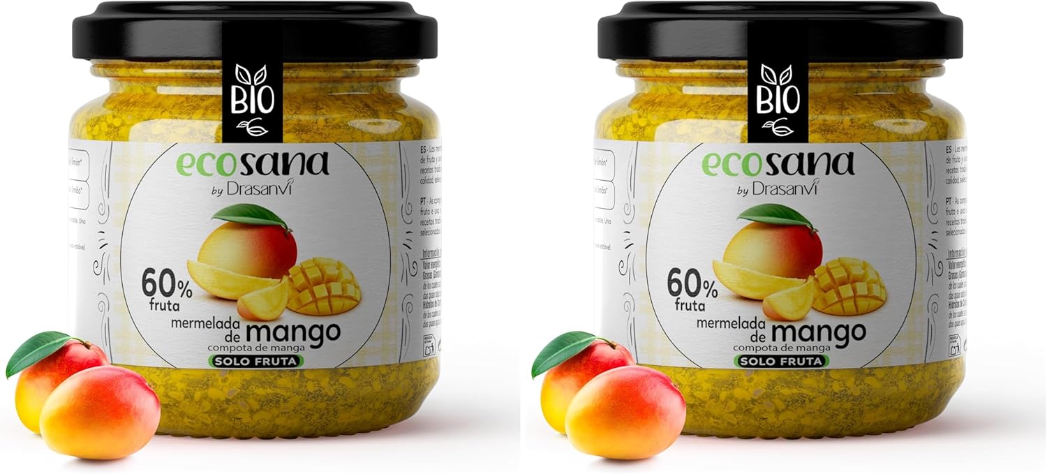 Detalle 2 de ECOSANA MERMELADA EXTRA MORA 250g 🍓