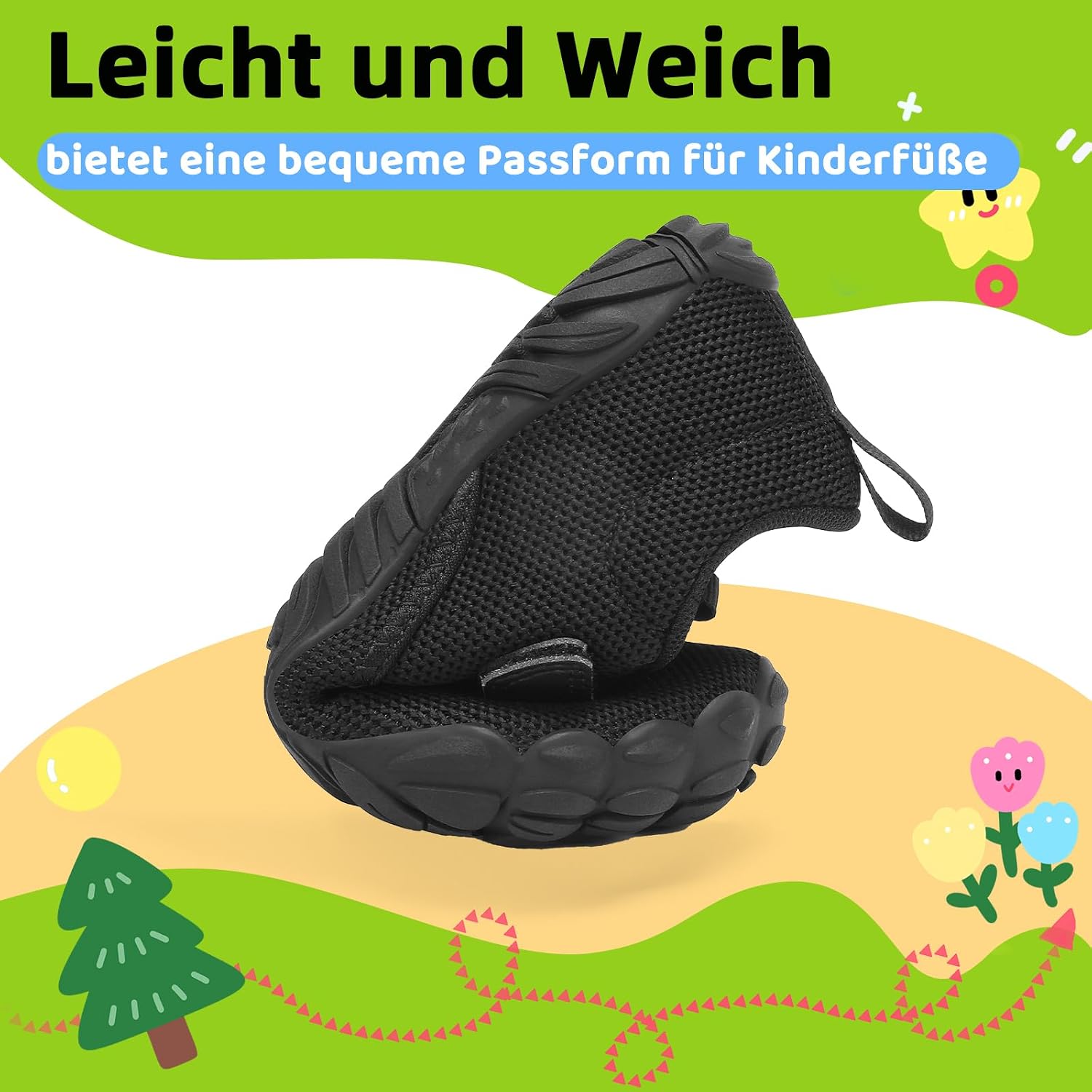 Thumbnail 5 de SAGUARO Kinder Barfußschuhe Leicht, rutschfest & flexibel – Gr. 24–36