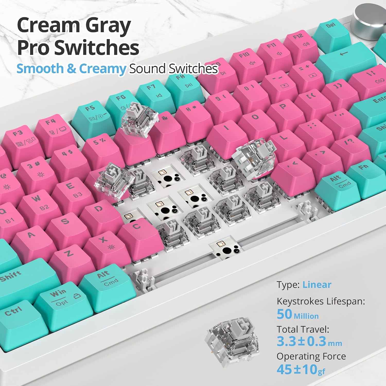 Thumbnail 2 de iRoboosta Wireless Mechanical Keyboard 75%