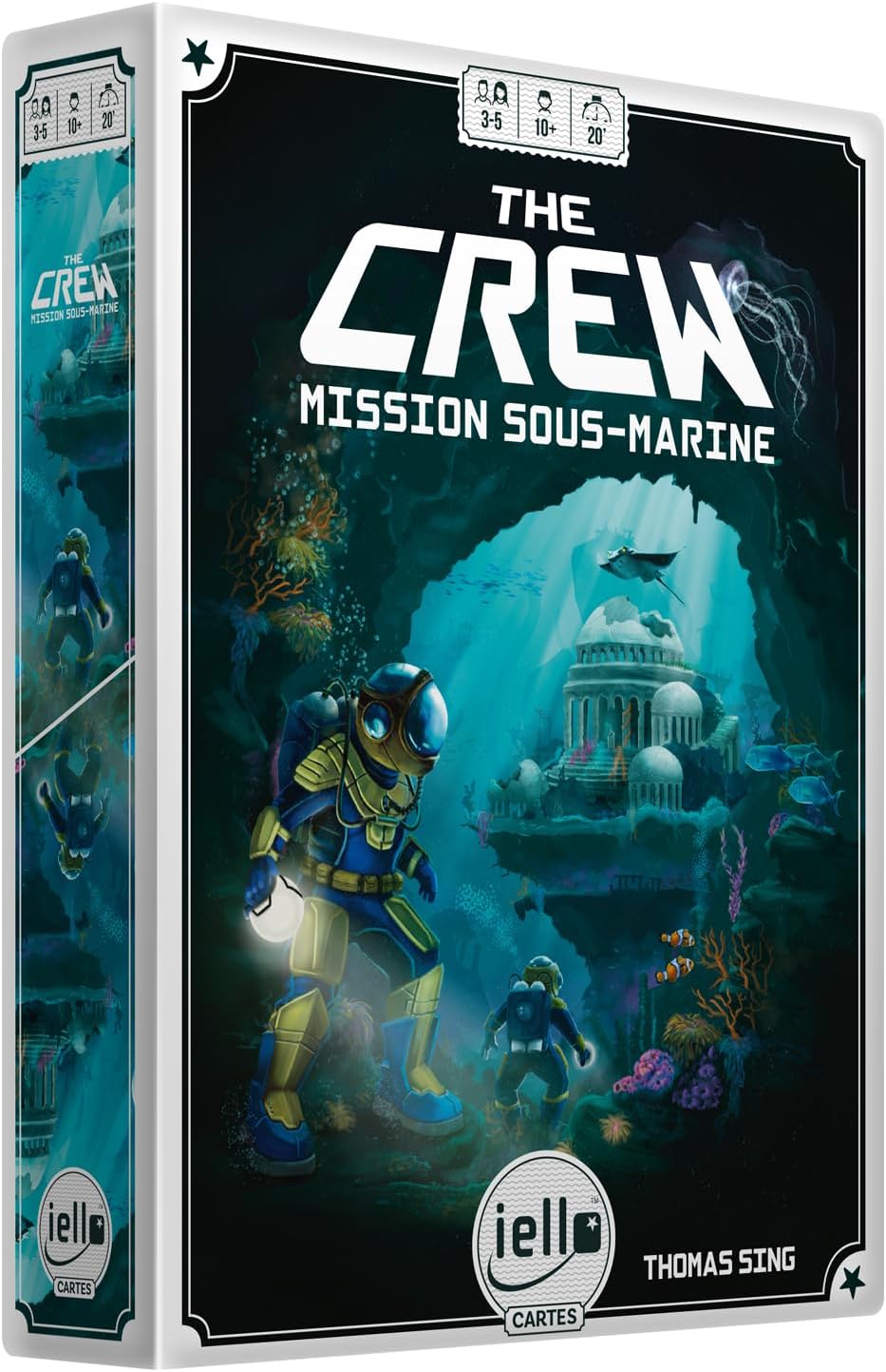 Detalle de IELLO The Crew : Mission sous-Marine (version française) — jeu de plis coopératif