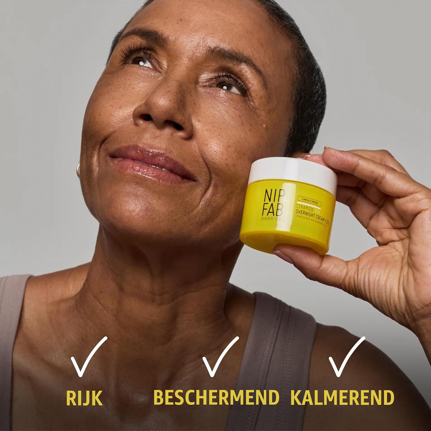 Detalle de Nip+Fab Ceramide Fix Overnight Cream nachtcrème 12%, 50 ml