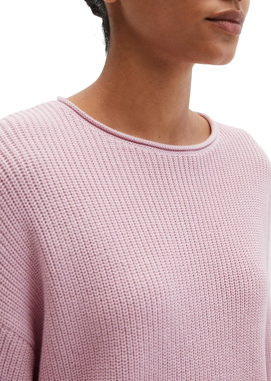 Detalle de Marc O'Polo Damen Pullover 602605960171 – Alltagstauglicher Casual-Pullover