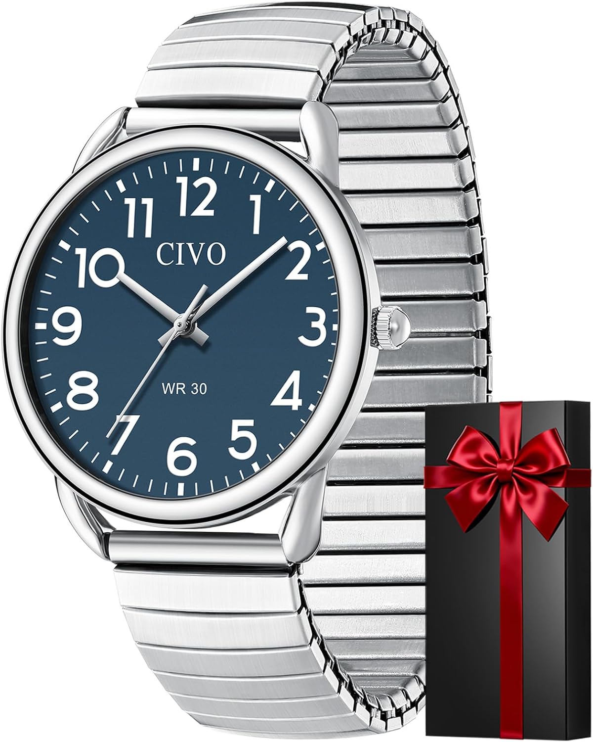 Thumbnail 6 de CIVO Gut Ablesbar Herren Uhr 30 m