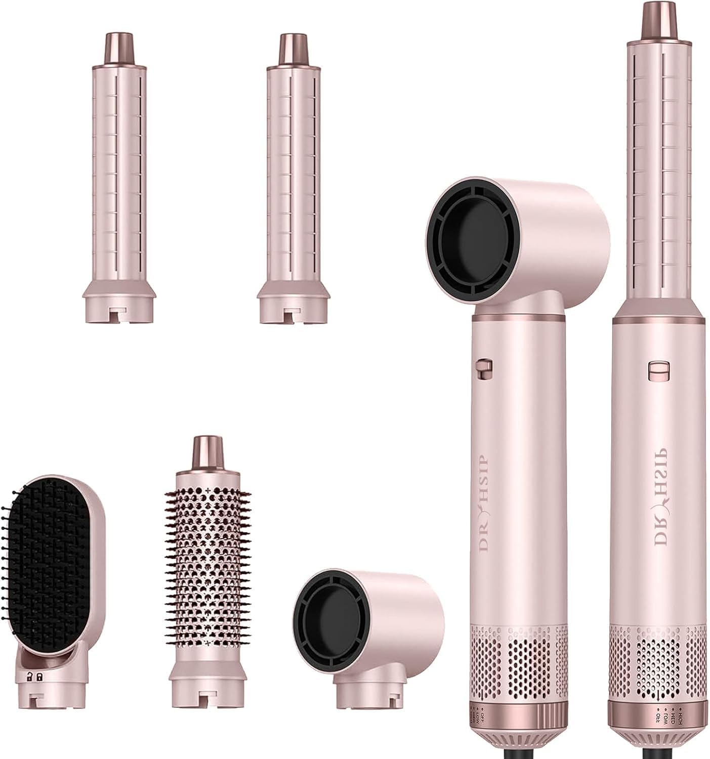 Detalle de Dryhsip Cepillo Secador 800 W 5 en 1