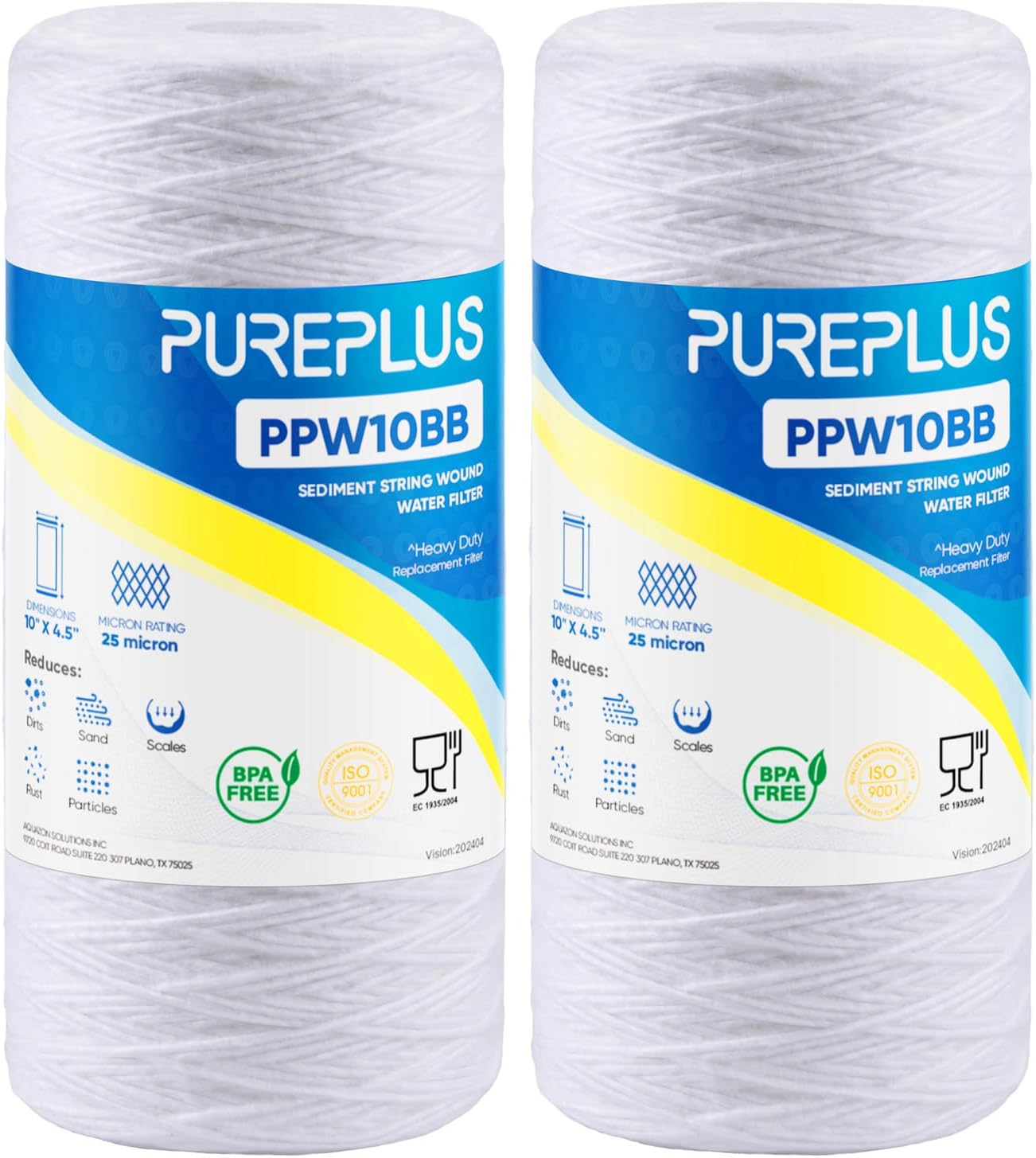 Detalle de PUREPLUS 25 Micron Whole House Filter