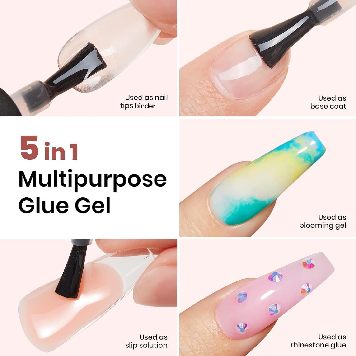 Thumbnail 1 de beetles Gel Polish Nail Glue Kit 0.5 fl oz