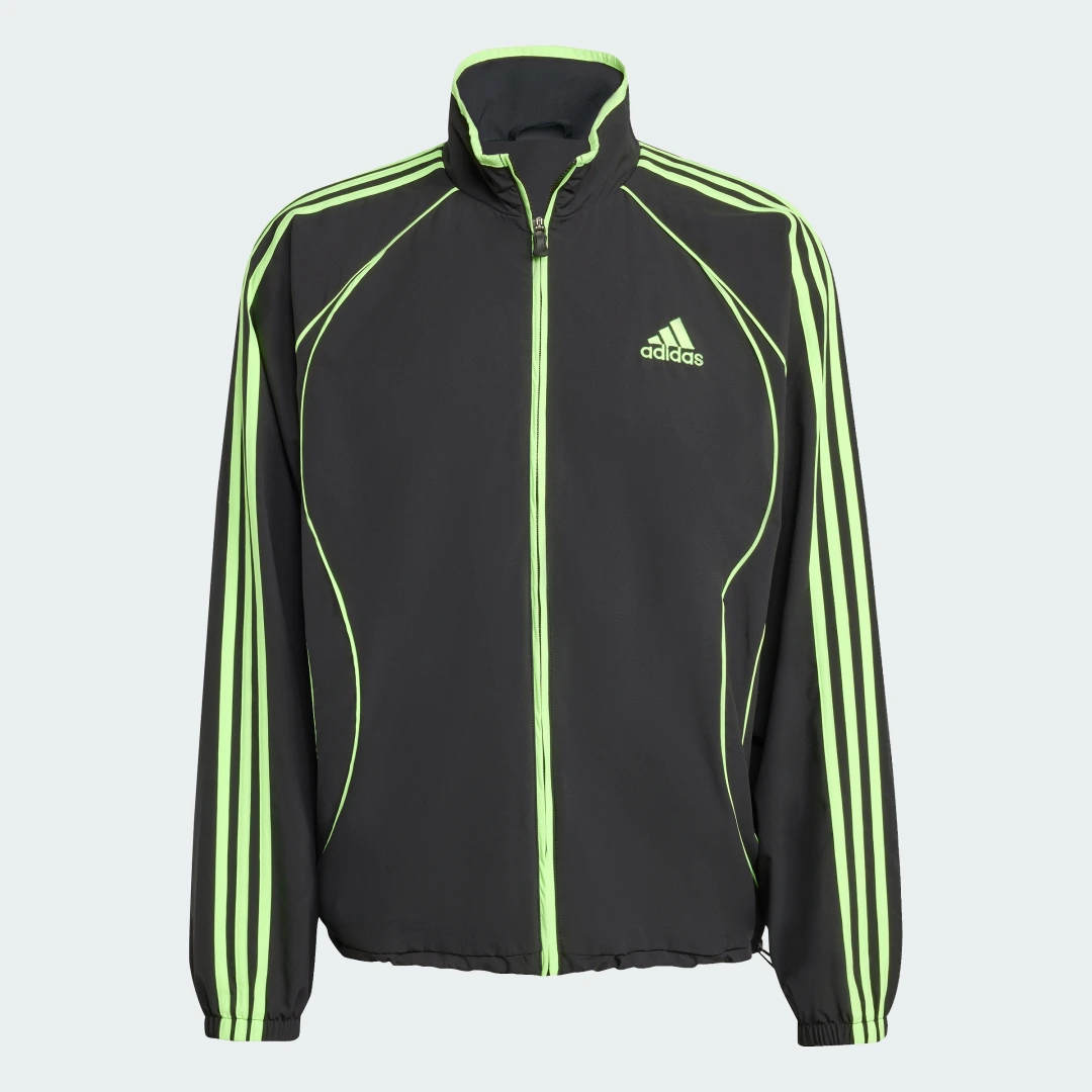 Thumbnail 3 de Chaqueta deportiva Teamgeist Adicolor de Adidas - Negro