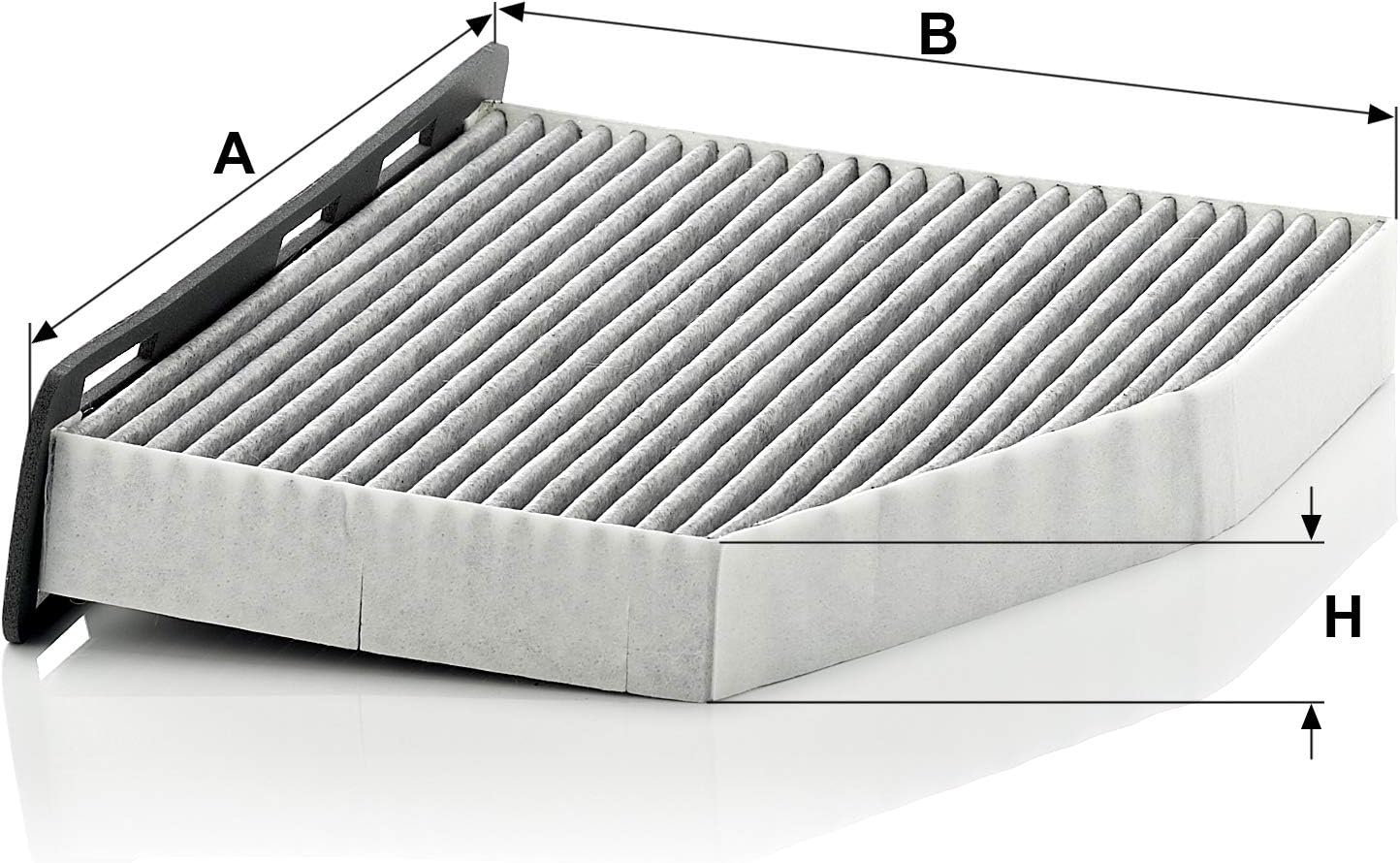 Detalle 2 de MANN-FILTER CUK 2939 288×215×34 mm