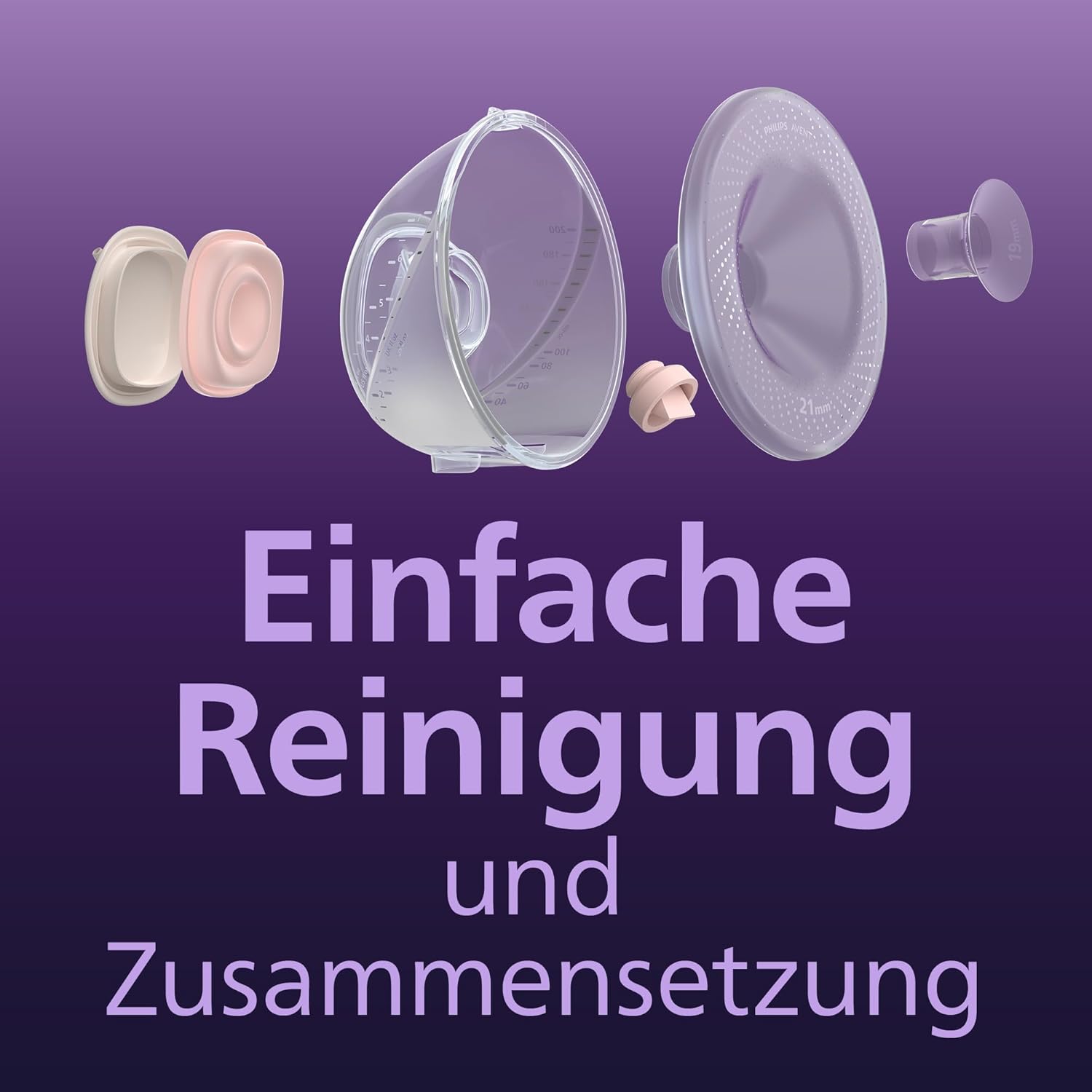 Thumbnail 4 de Philips AVENT SCF547/11 Doppelmilchpumpe 85/min