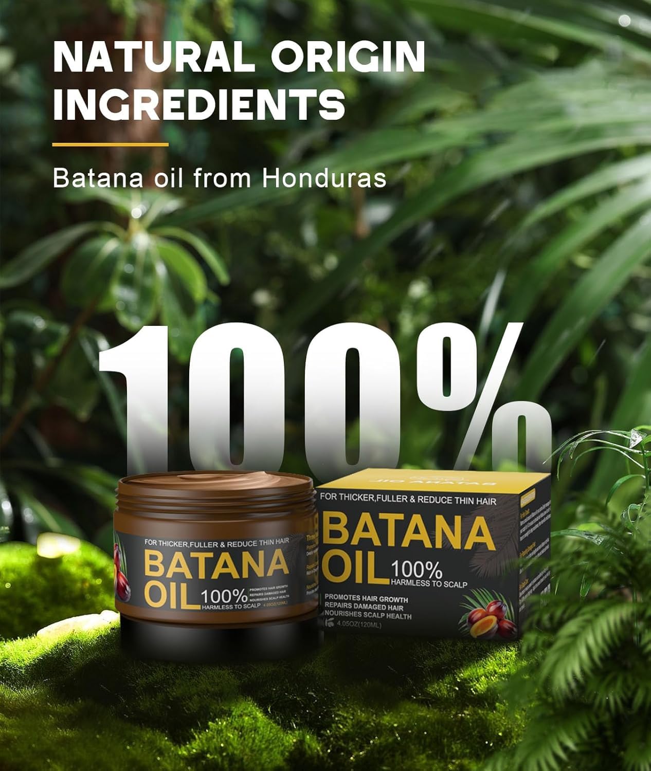 Detalle 2 de Batana Oil 4.05 Oz for Hair Growth