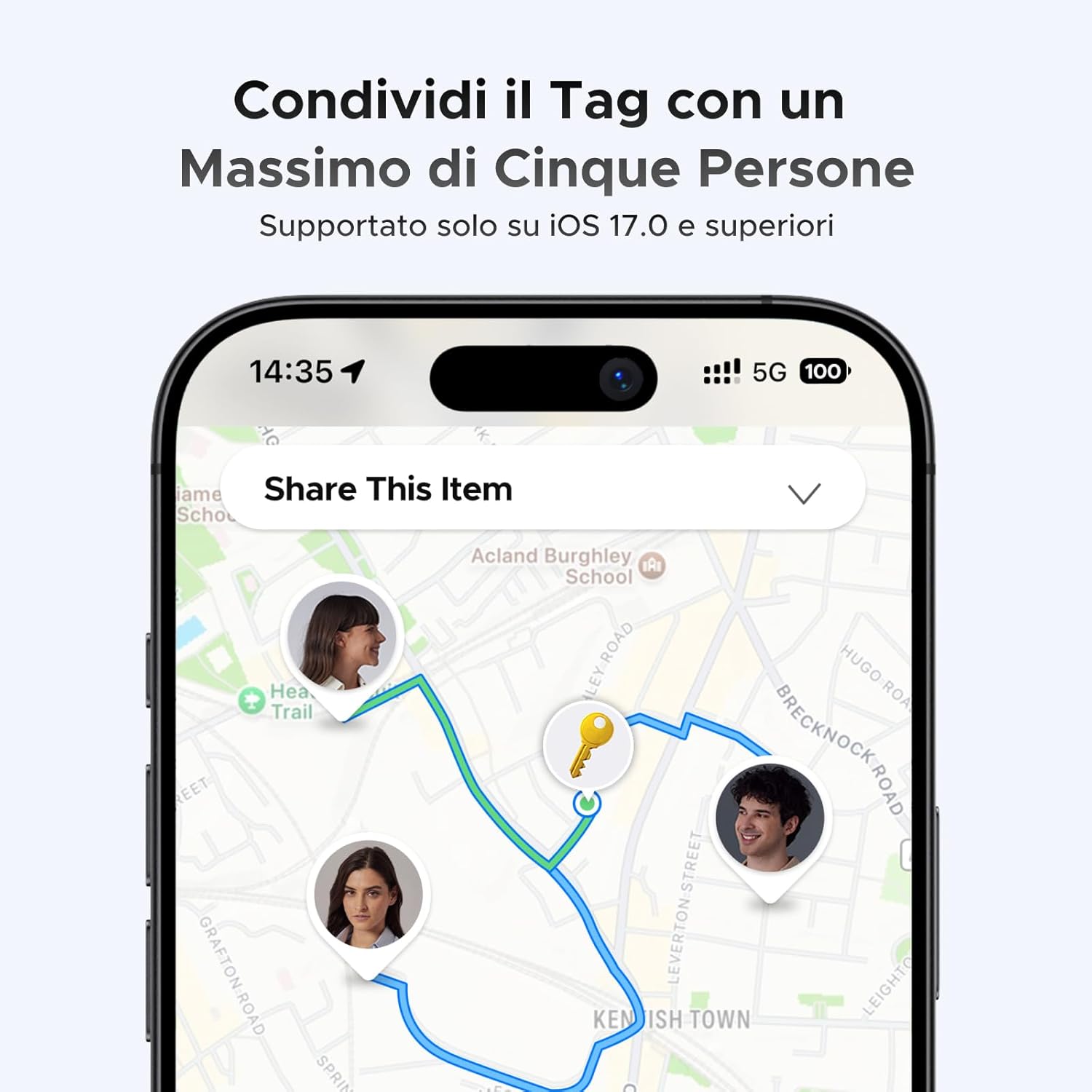 Thumbnail 6 de UGREEN FineTrack Smart Finder per SmartTag 24 mesi