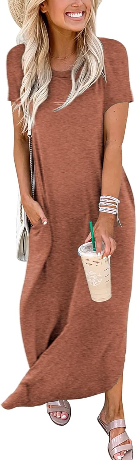 Detalle 2 de ANRABESS Maxi Dress Short Sleeve