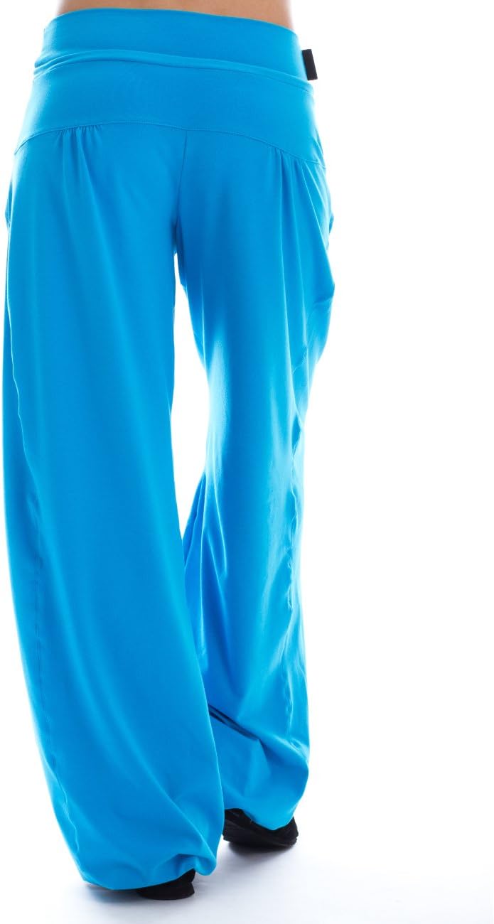 Detalle de WINSHAPE WTE3 damskie spodnie treningowe z kieszeniami i regulowanym pasem