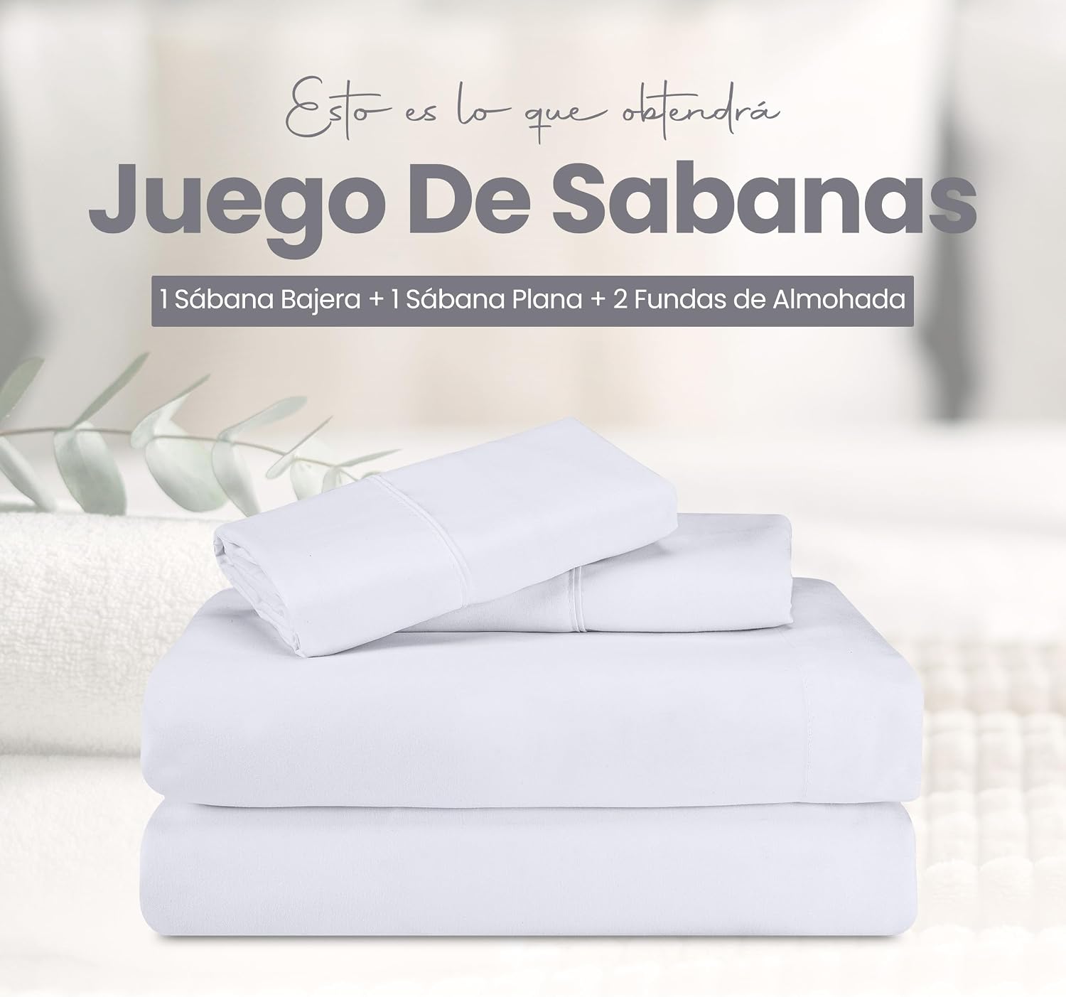Detalle de Utopia Bedding Juego de sábanas 120x190 microfibra