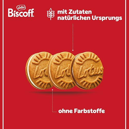 Detalle de Lotus Biscoff Doppelkekse Mixbox – 3 Sorten, 6 Rollen (900 g insgesamt)