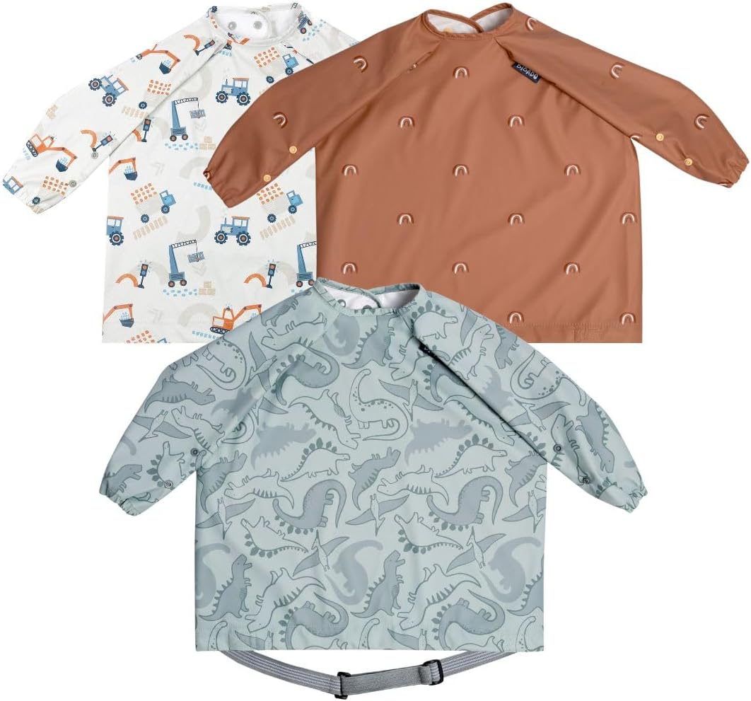 Thumbnail 6 de BIBaDO Long Sleeve Baby Bibs — Full-coverage Weaning Bib for 6–36 Months